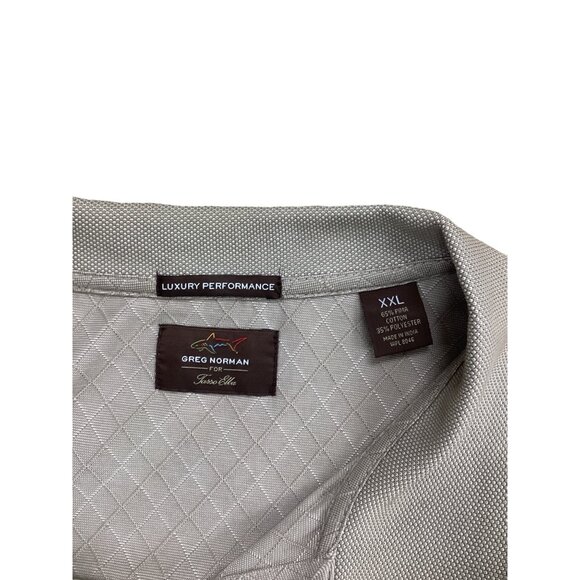 Greg Norman Men's Tan Golf Shirt/Polo Size XXL SKU 659 - Picture 3 of 3